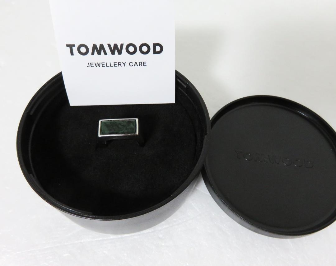【極美品】TOMWOOD Peaky Ring Green Marble 58 Peaky Ring Green Marble - Tom Wood Project Official Online Store