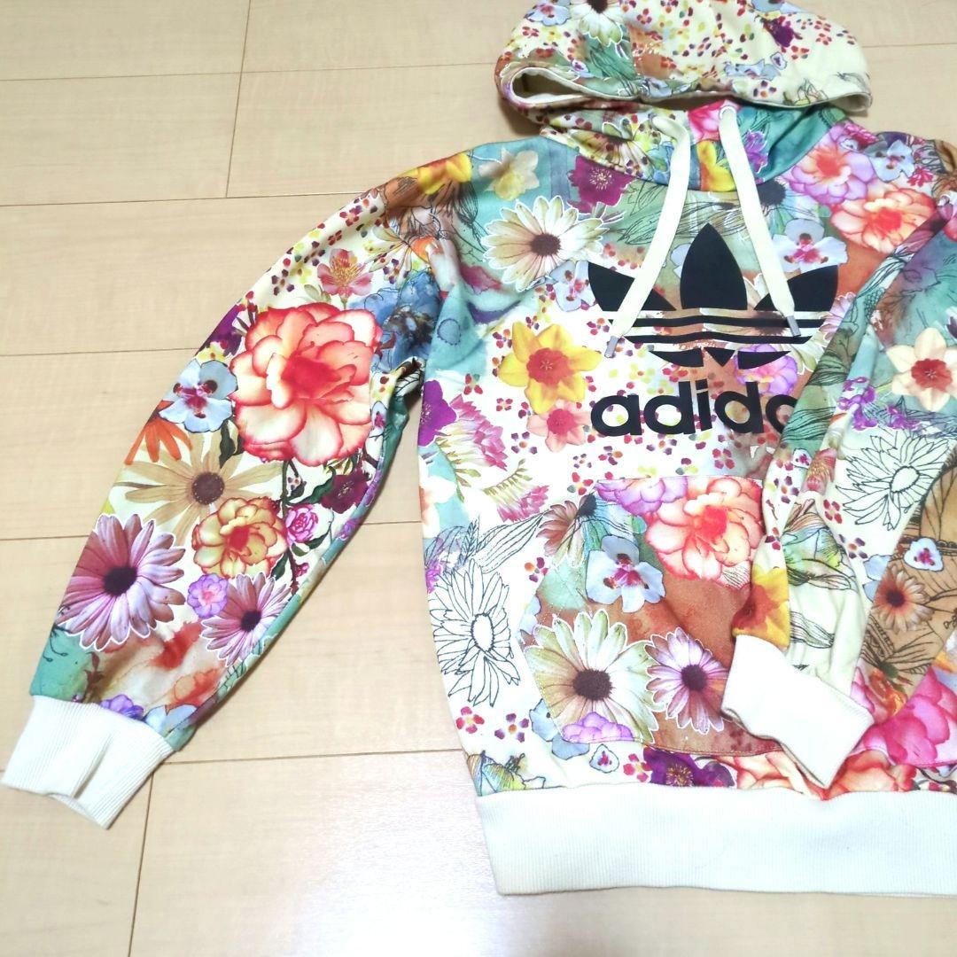 アディダス adidas Originals×farm 花柄 パーカー - メルカリ