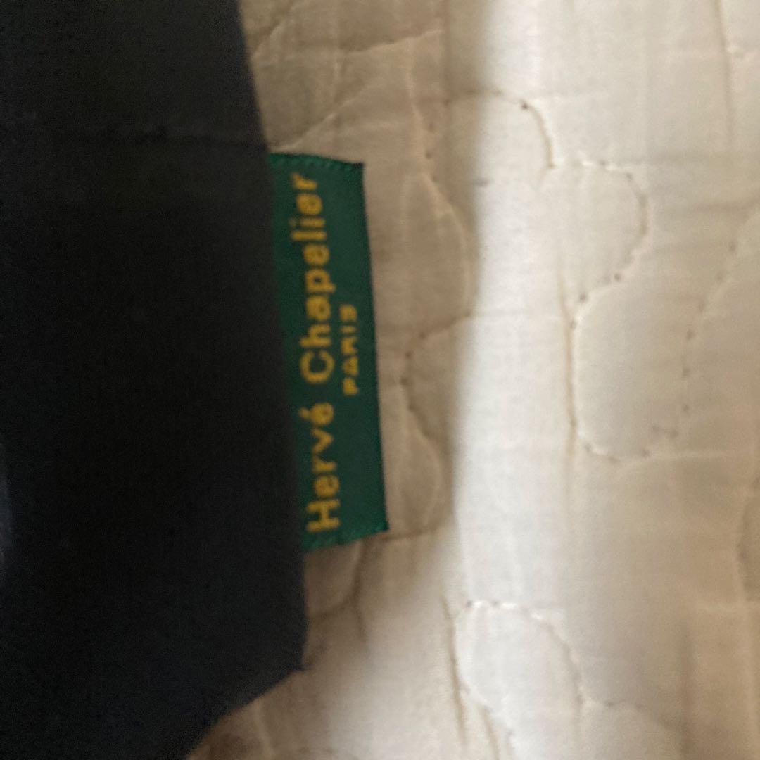 Hervé Chapelier 黒 ショルダーバッグ