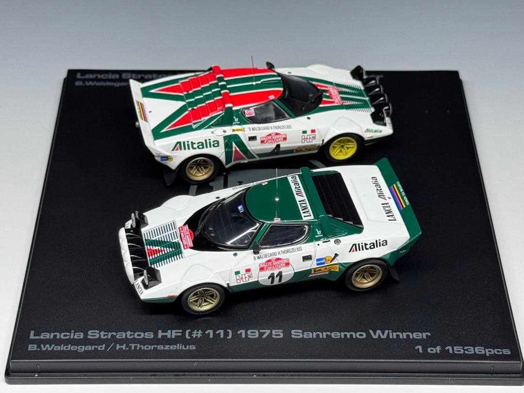 レーシング43製1/24 ランチアストラトスサンレモ'75 hpi 1⁄43 ランチア ストラトス HF 75 76 サンレモラリー本当