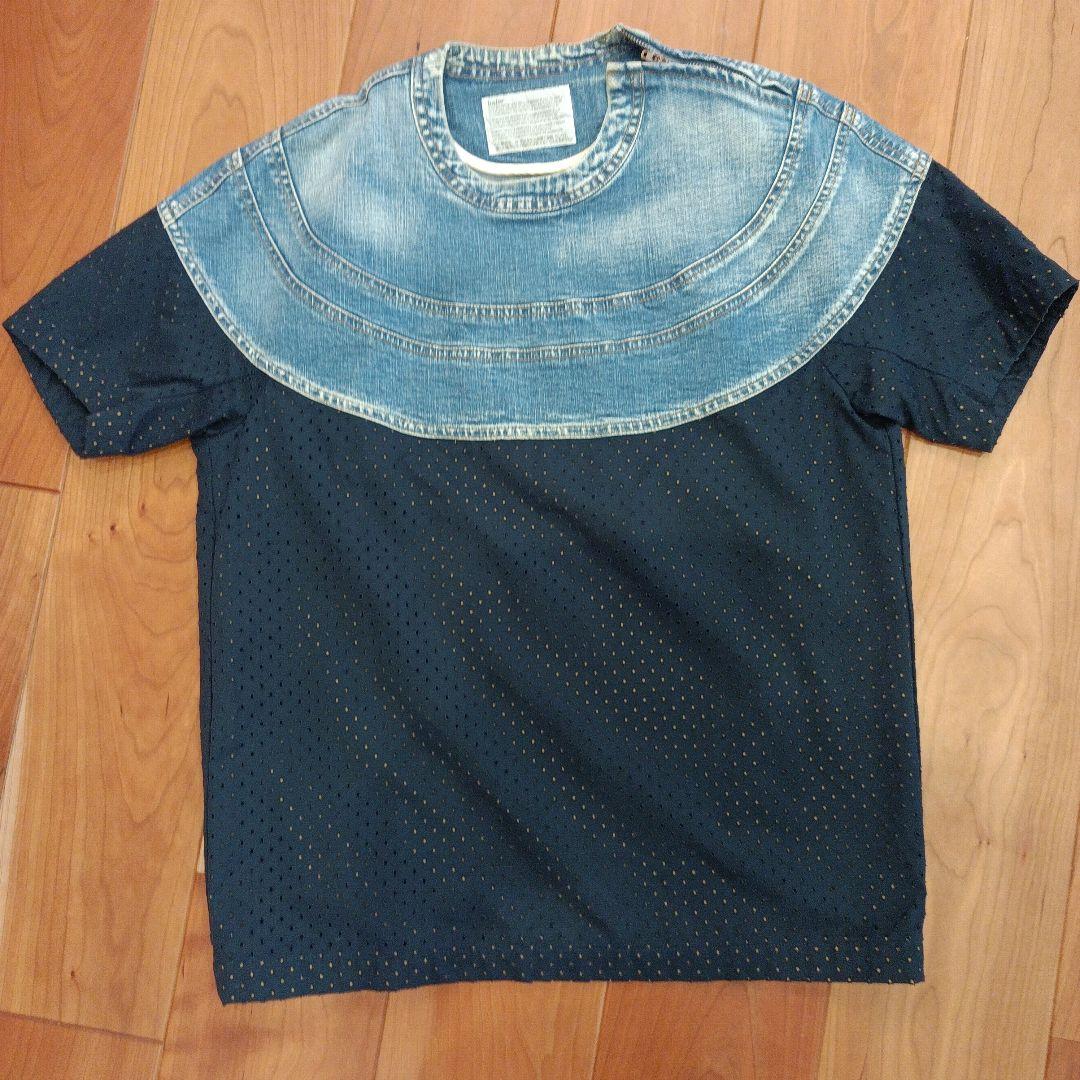 【美品】kolorデニムカジュアルTシャツ