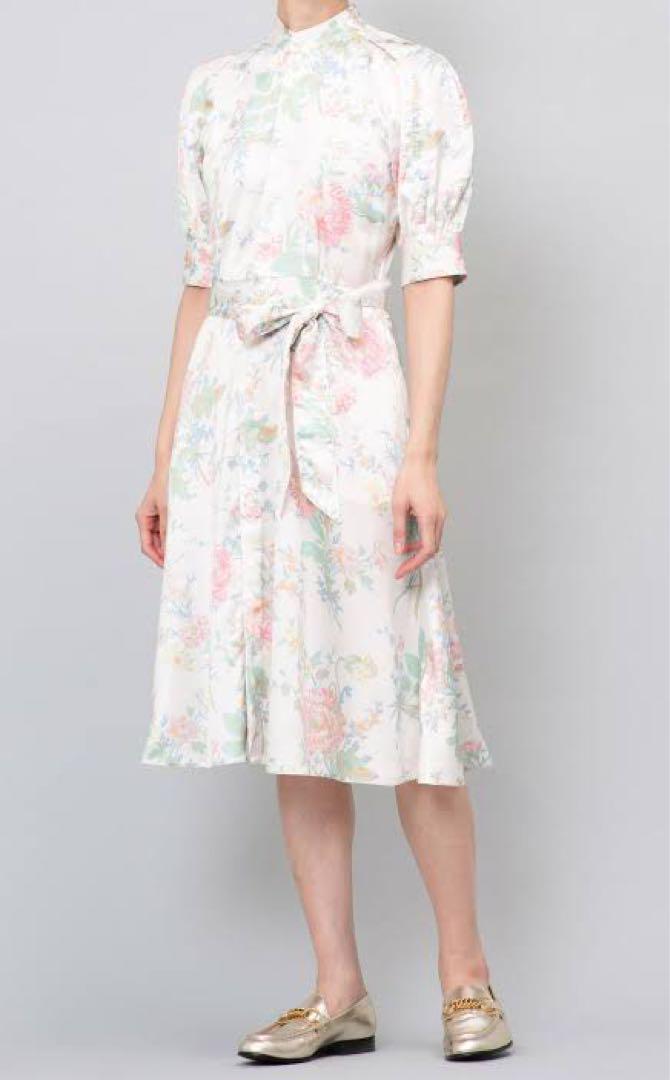 〜7/7値下Polo Ralph Lauren フローラルワンピース 半袖 花柄ワンピース