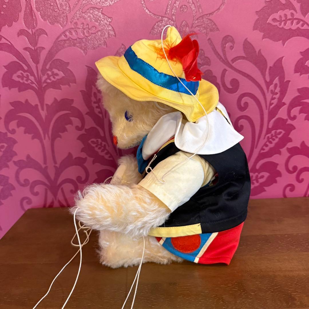 ピノキオ風 テディベア 操り人形 37cm ピノキオ風 テディベア 操り人形 37cm