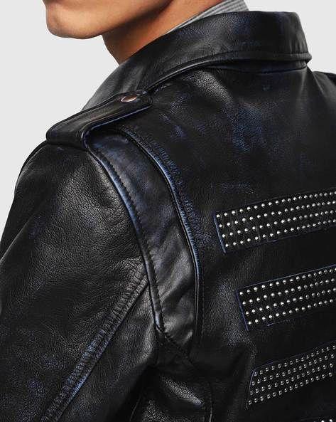 未使用 ＤＩＥＳＥＬ　レザー　ライダース　ジャケット　スタッズ　ディーゼル