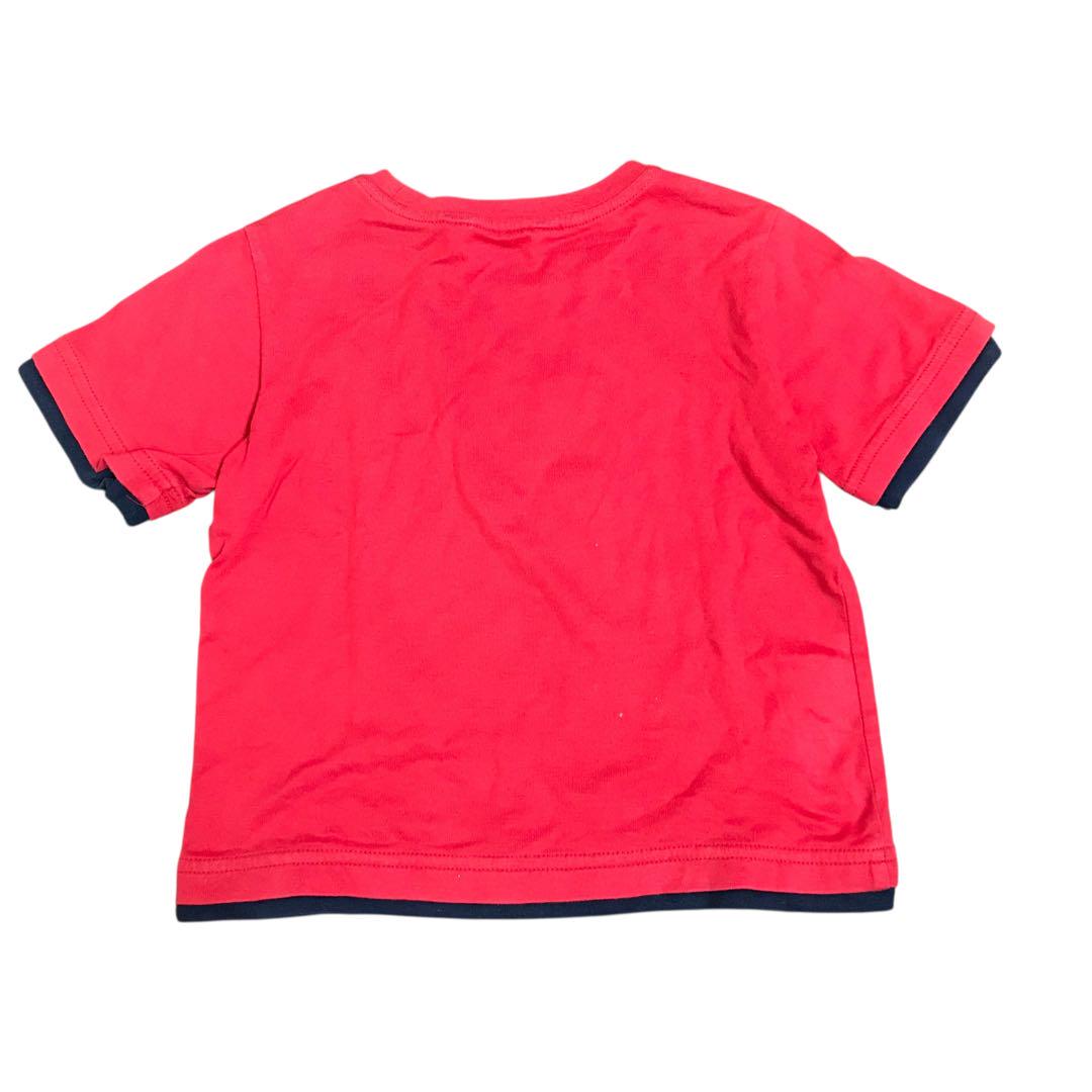 バーバリー ロンドン Tシャツ バーバリーロンドン キッズ用半袖Tシャツ ワッペンロゴ ロゴノバ