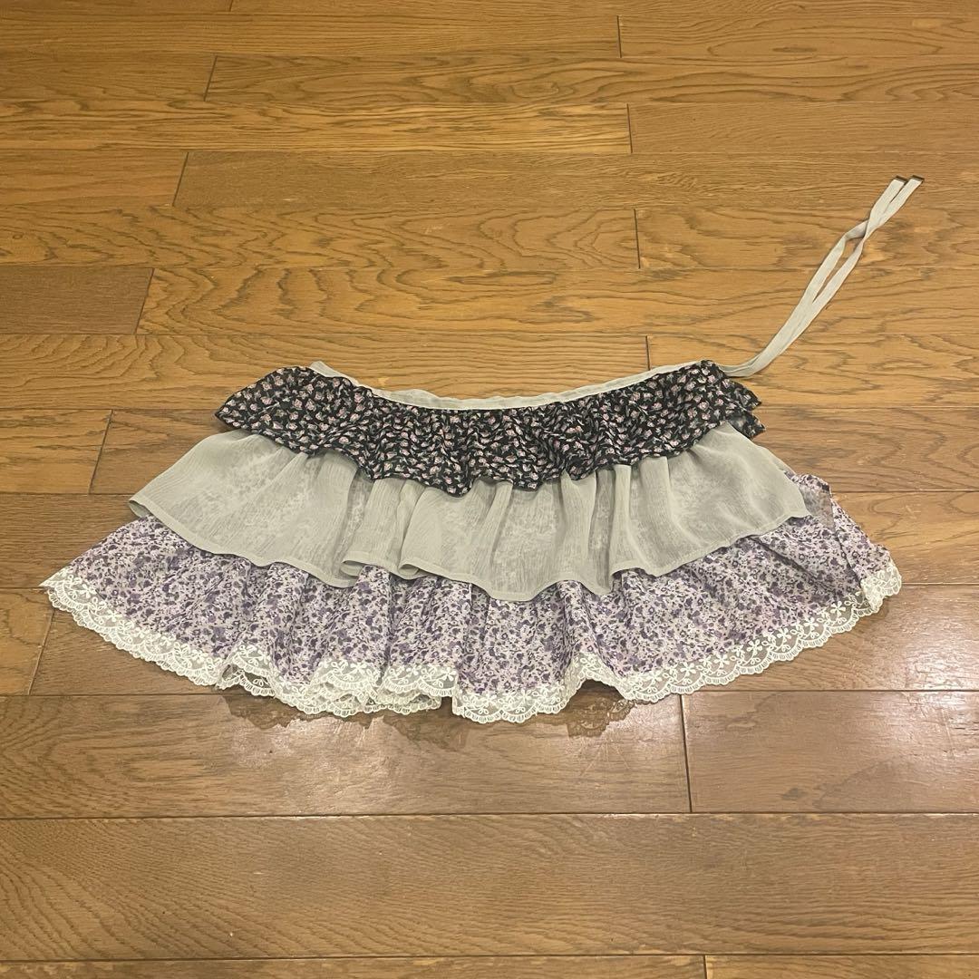 [**]tina jojun フリルラップレイヤード