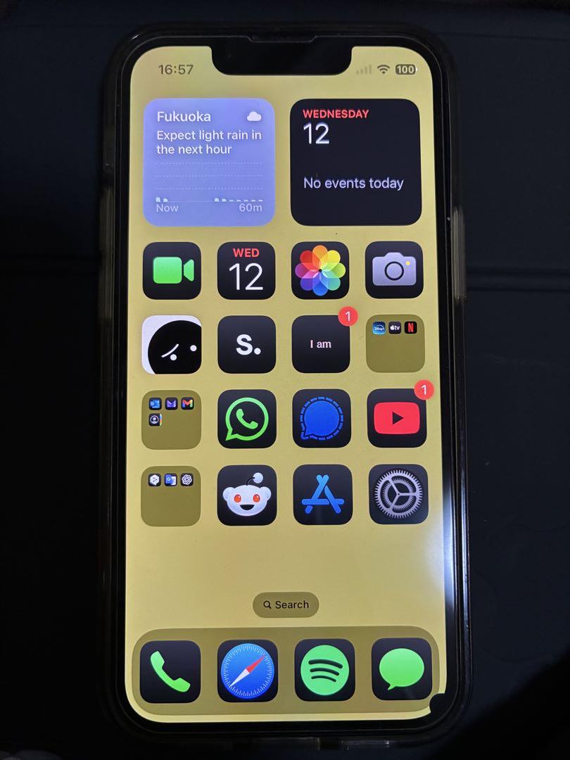 Apple iPhone 13 mini 本体　海外版