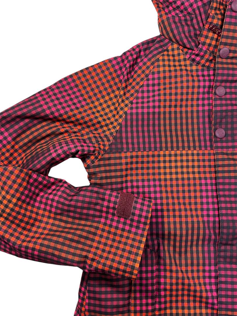 美品 BURTON バートン スノーボードウェア ピンク黒チェック Mサイズ 美品 BURTON バートン スノーボードウェア ピンク黒チェック Mサイズ