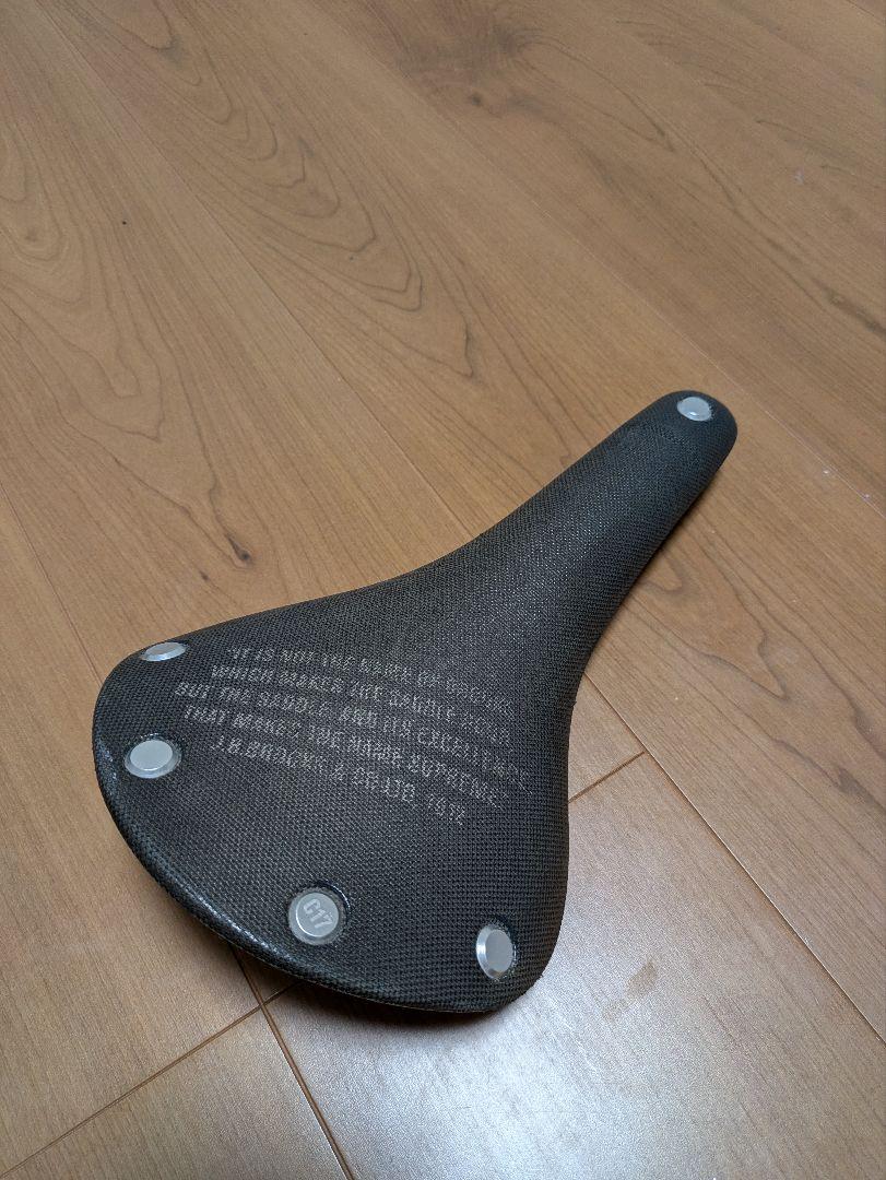 Brooks cambium c17 限定プリント　テストサドル