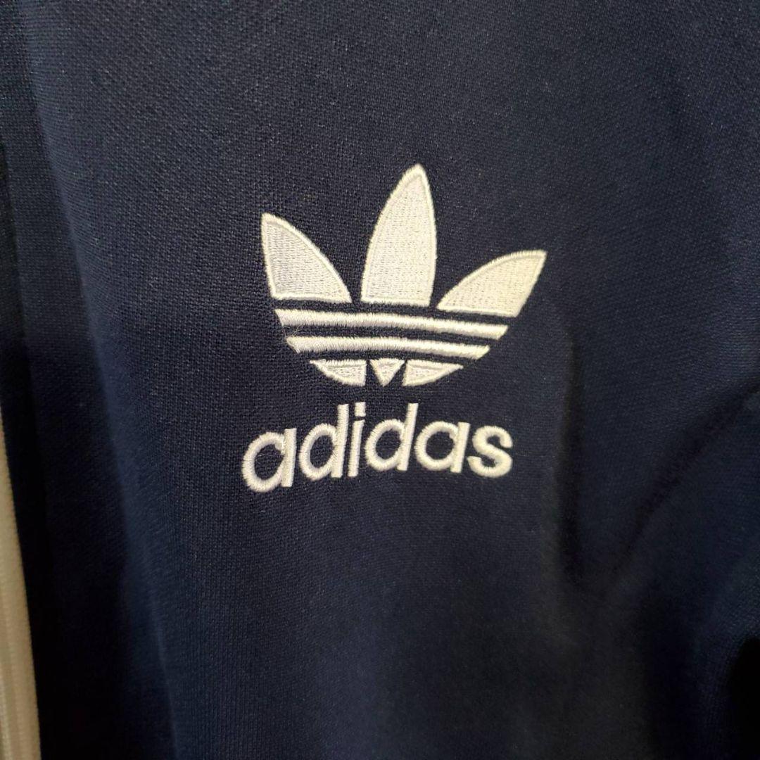 アディダス adidas トラックジャケットジャージ 刺繍 トレフォイル 90