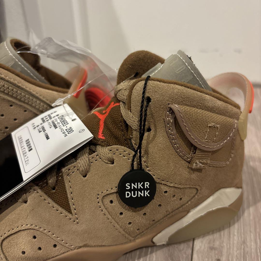 【送料込み／新品未使用】Travis Scott  Air Jordan 6