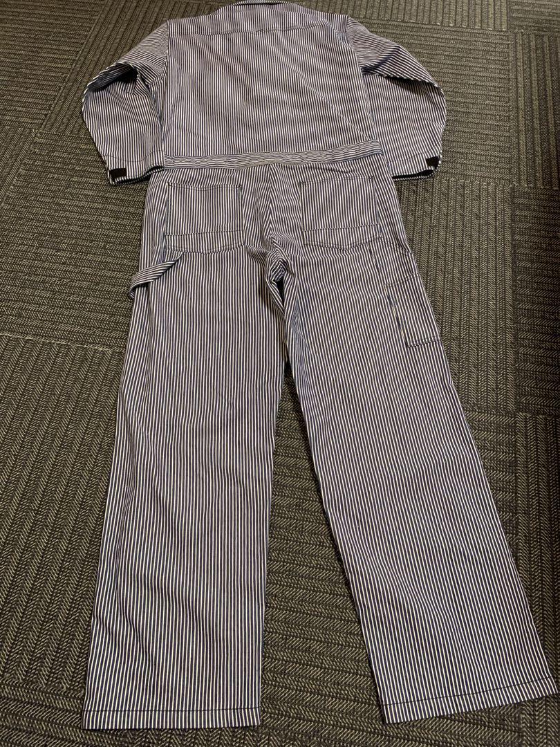 新品 タグ付き Dickies デッキーズ ヒッコリー ツナギ サイズS