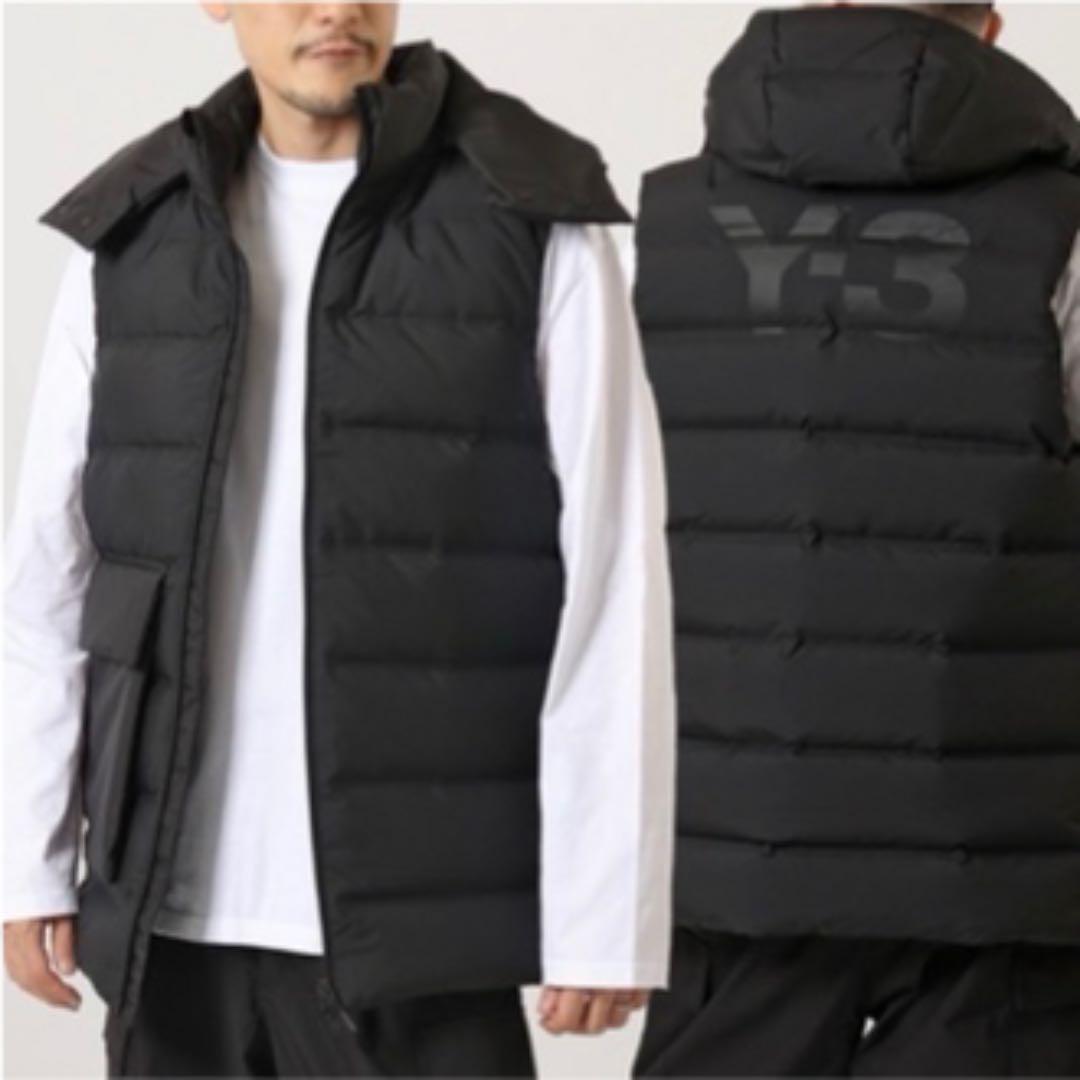 新品未使用タグ付き Y-3クラシックパフィダウンベスト 定価60500円
