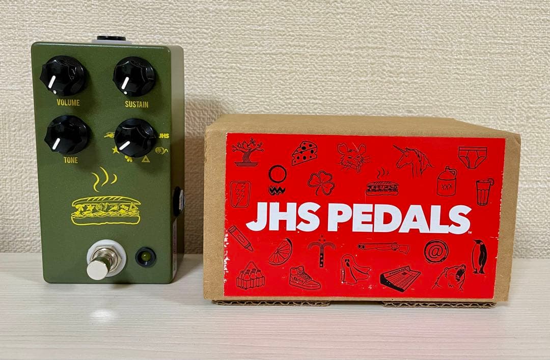 JHS Pedals Muffuletta Army Green