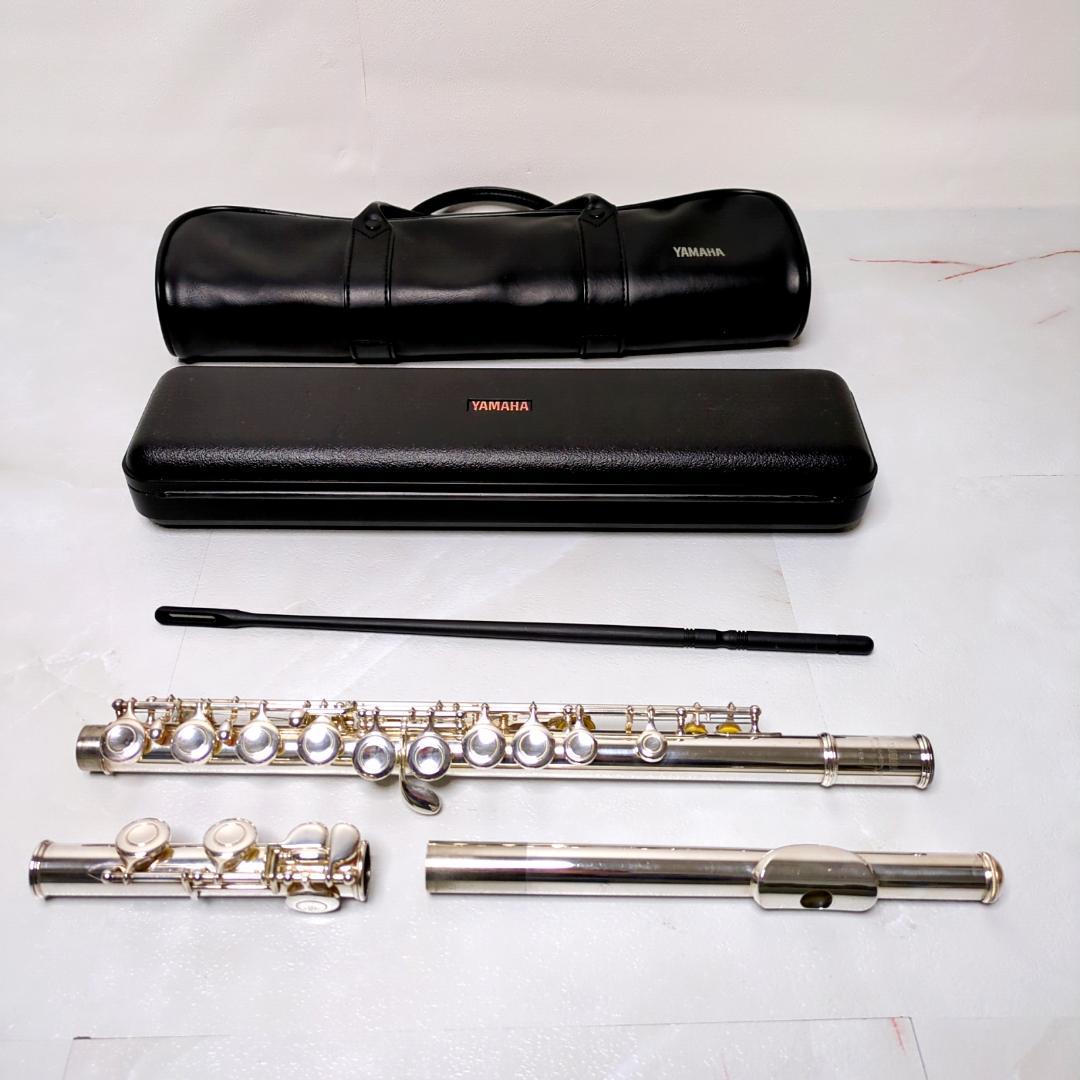 YAMAHA YFL-221SⅡ ヤマハ フルート 管楽器 ハードケース付