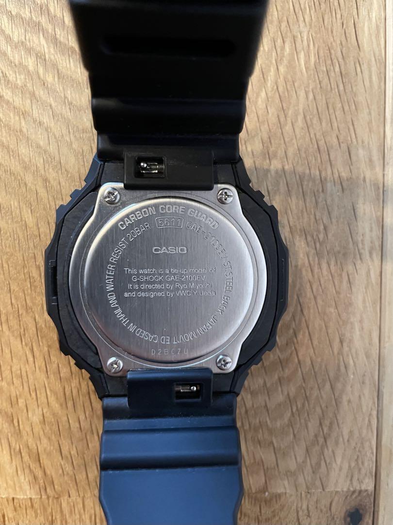 everyone × CASIO G-SHOCK GAE-2100EV-1AJR