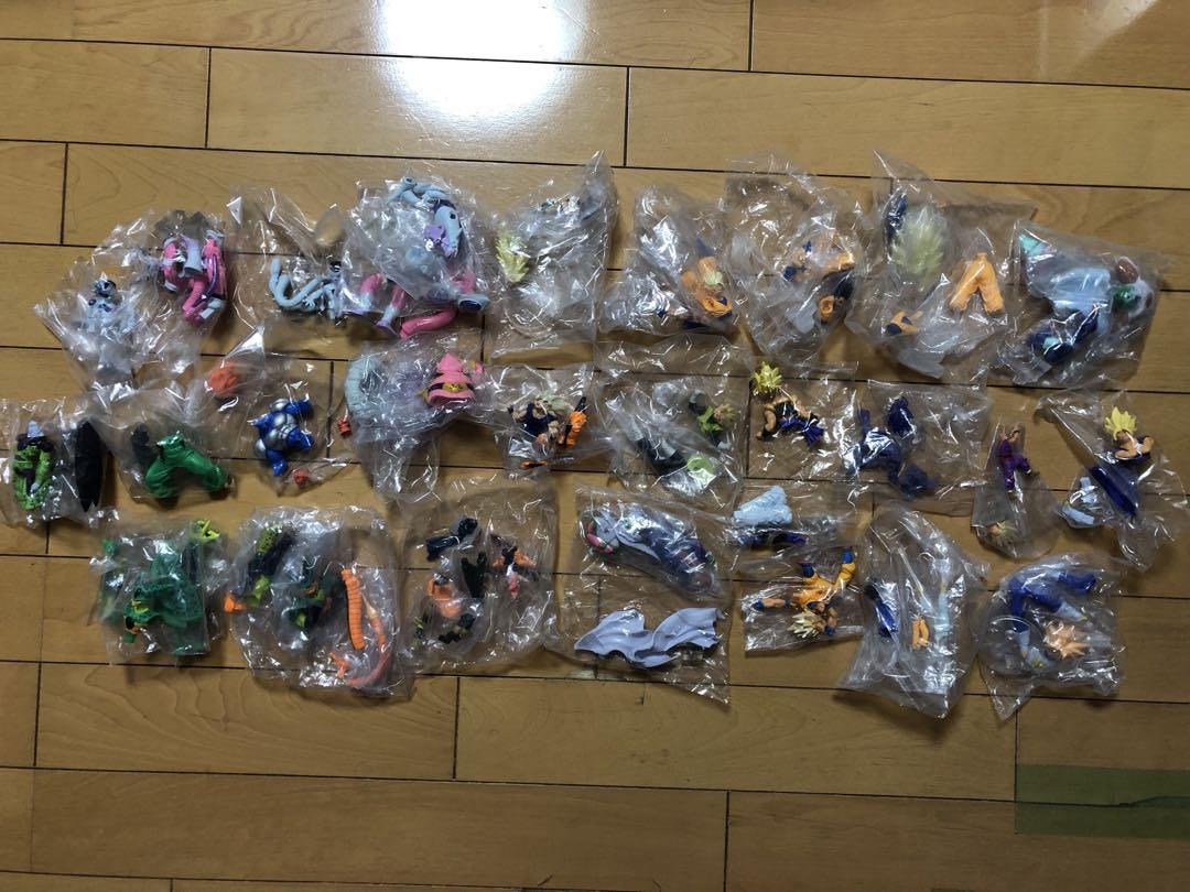 ドラゴンボールフィギュア／HGシリーズ SET売り開封19体 未開封25体