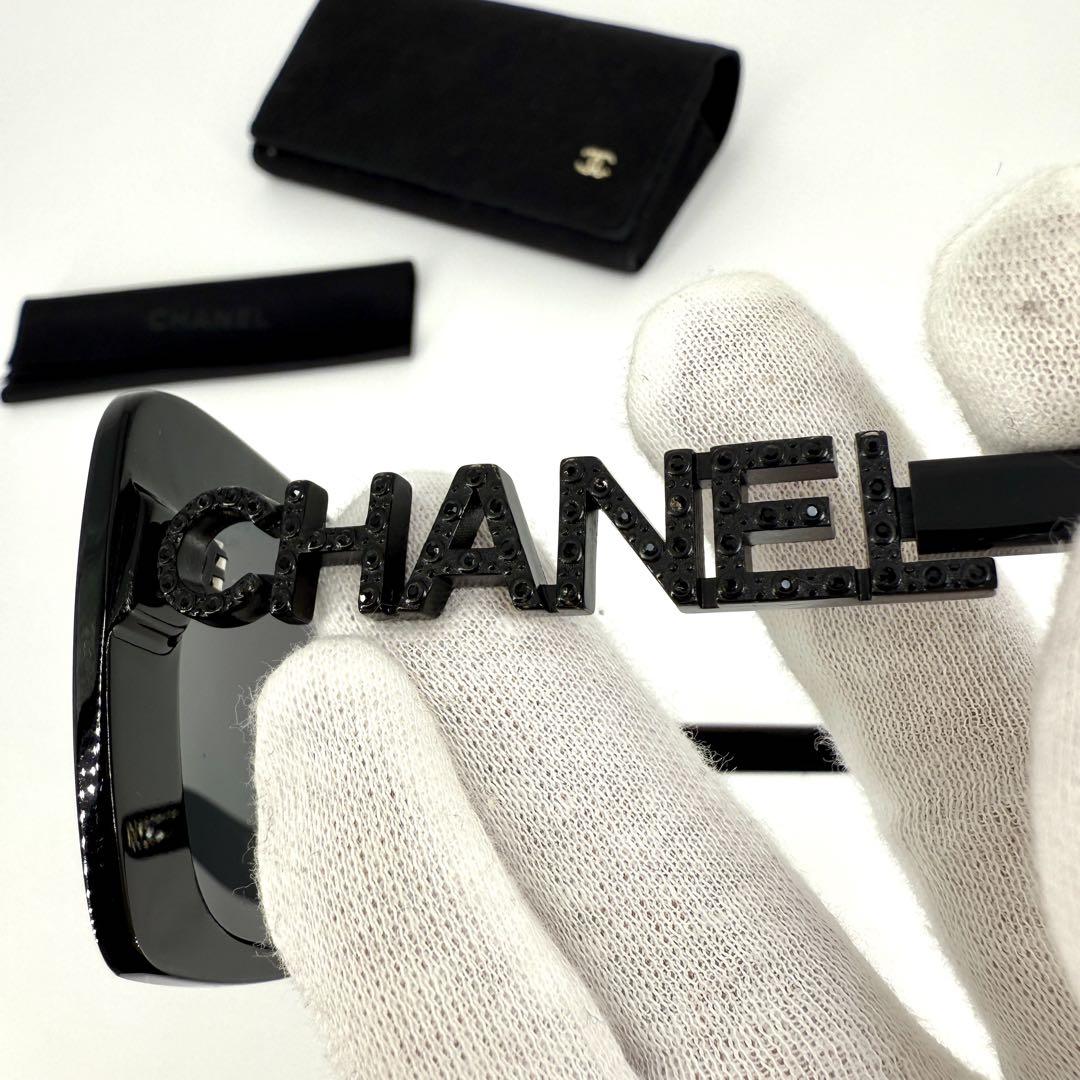 CHANEL サングラス ロゴ ココマーク 5422 ラインストーン