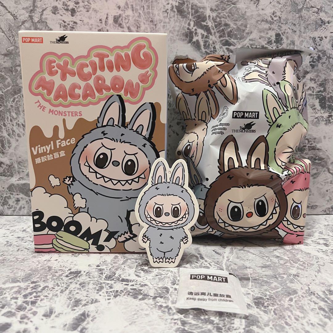 正規品 LABUBU macaron シーソルトココナッツ 青POPMART - メルカリ
