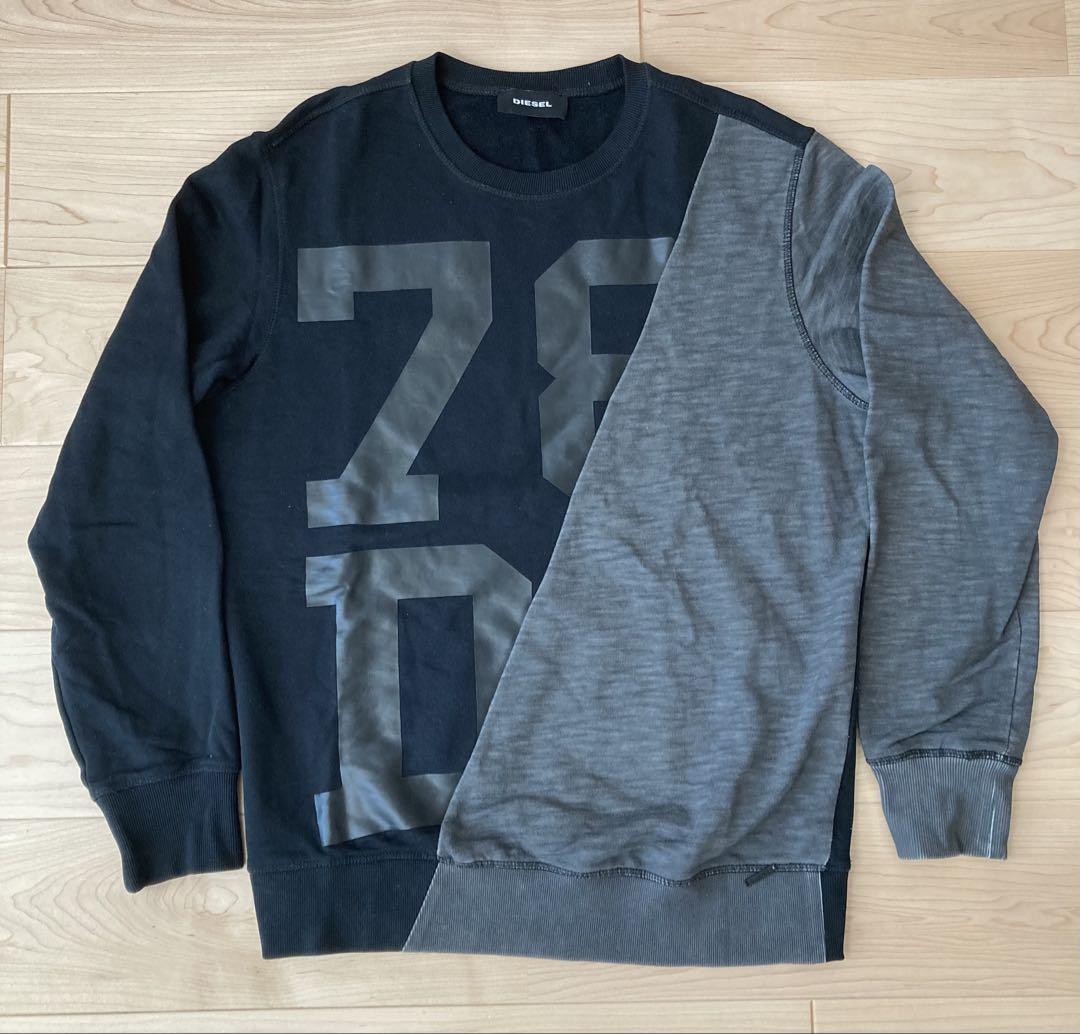 DIESEL クルーネック スウェット 78プリント - メルカリ