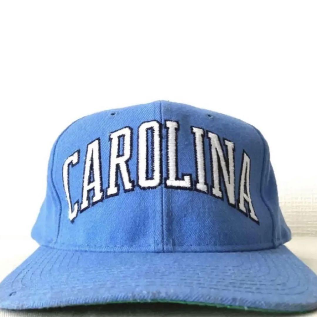 90s CAROLINA ノースカロライナ　アーチ刺繍ロゴ　ICECUBE