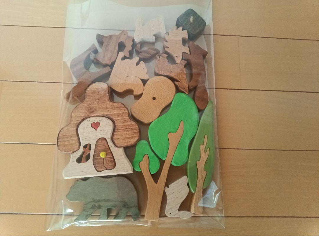 森のどうぶつ達　知育玩具　おもちゃ