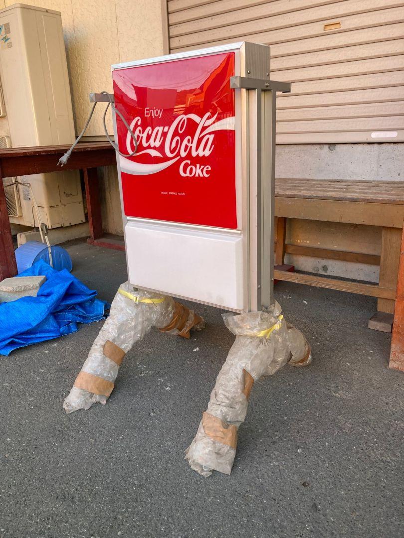 コカコーラ　レトロ ヴィンテージ  電飾 電光 看板 昭和 レア  店頭未使用