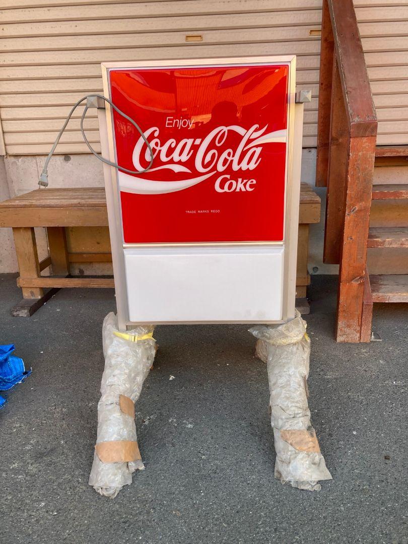 コカコーラ　レトロ ヴィンテージ  電飾 電光 看板 昭和 レア  店頭未使用