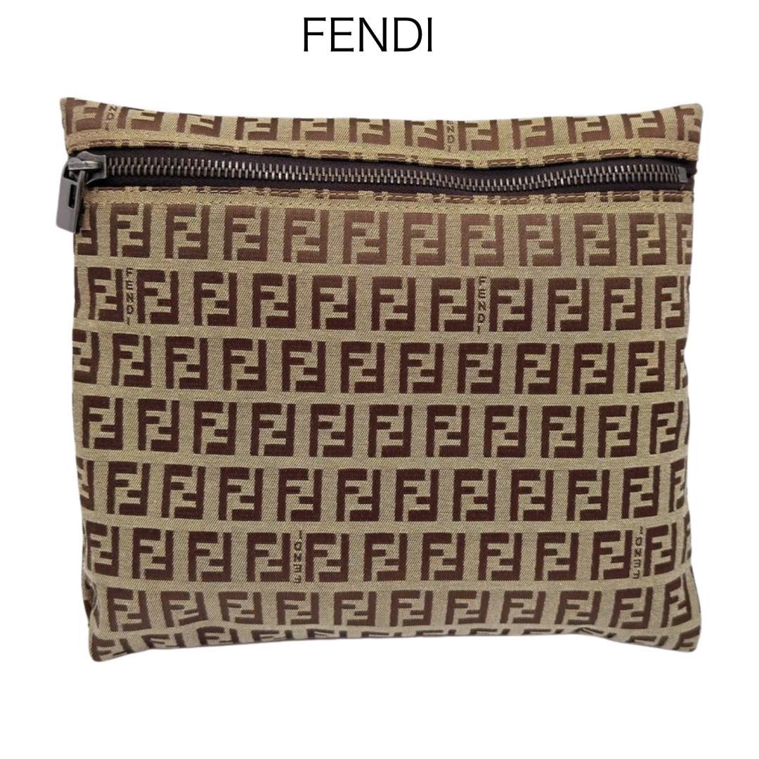 FENDI フェンディ ズッカ柄 ズッキーノ マルチポーチ メイクポーチ