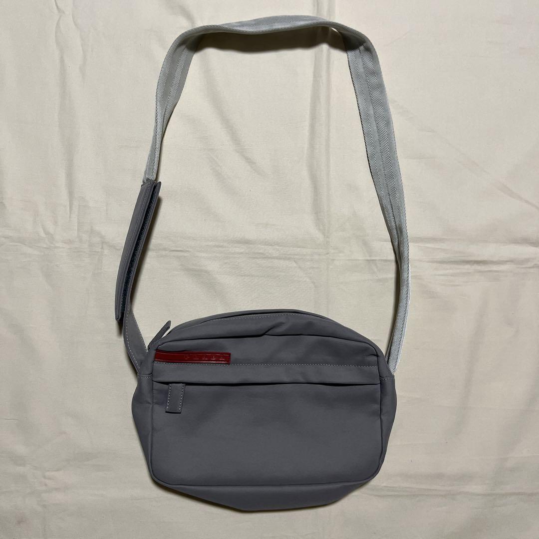 archive prada sport プラダスポーツ ショルダーバッグ グレー