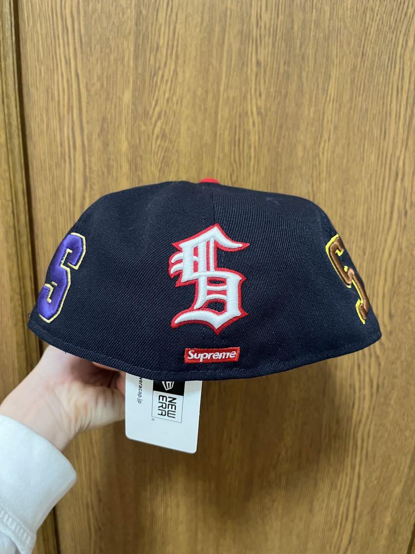 supreme Sロゴ new era