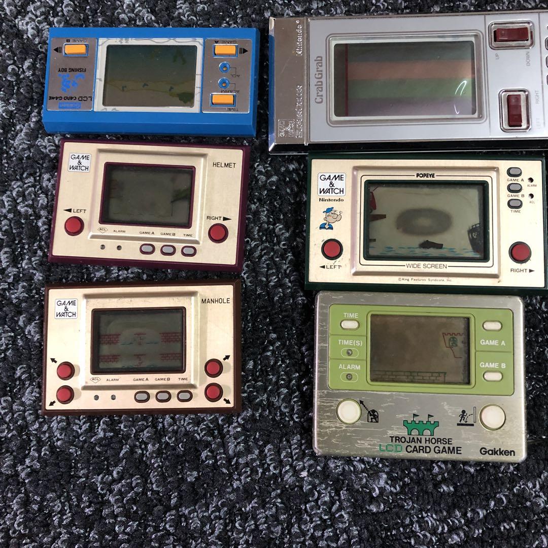 ゲームアンドウォッチ等レトロゲームまとめ売り