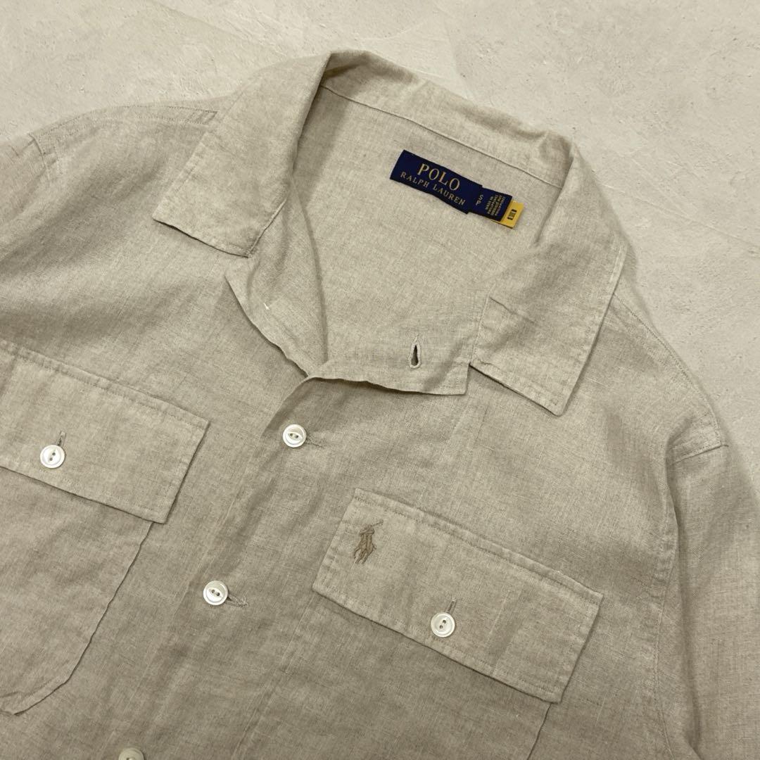 【人気カラー】POLO RALPH LAUREN：リネンワンピース　ベージュ 楽天市場】【在庫一掃SALE】【美品】 POLO RALPH LAUREN / ポロ