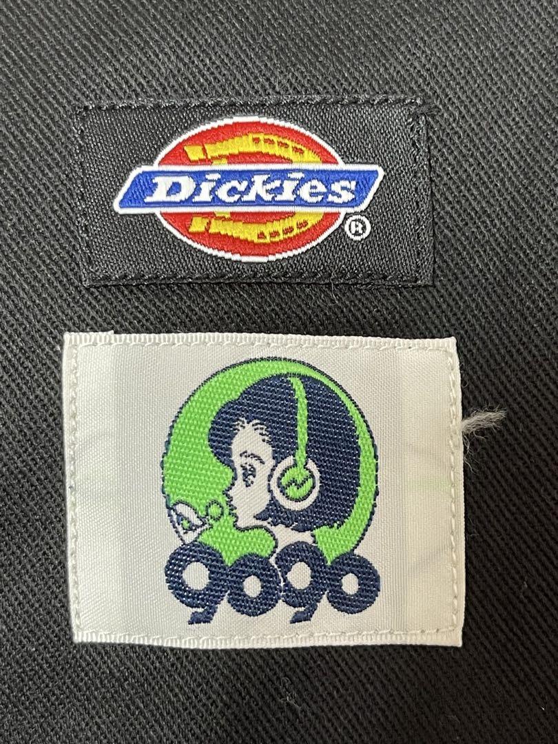 9090s Dickies コラボオーバーオール 黒 デニム