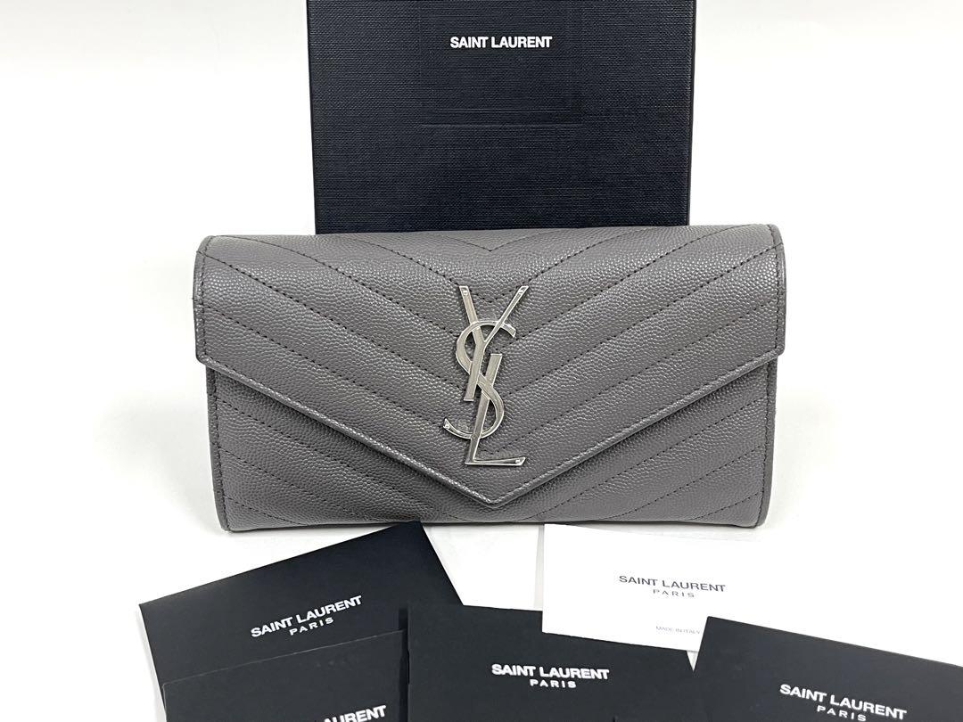 かわいい！ 長財布 1,000点以上 SAINTLAURENT♡ サンローラン V