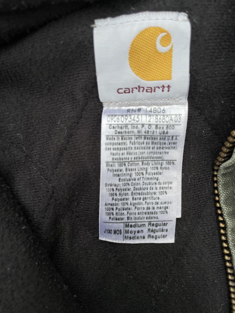 Carhartt Active カーハートアクティブジャケット J130 MOS