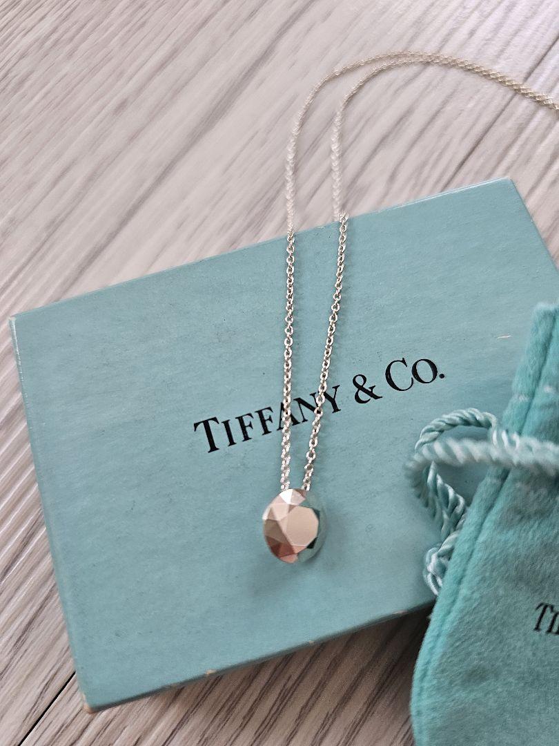 Tiffany & Co. 2カットペンダントネックレス - メルカリ