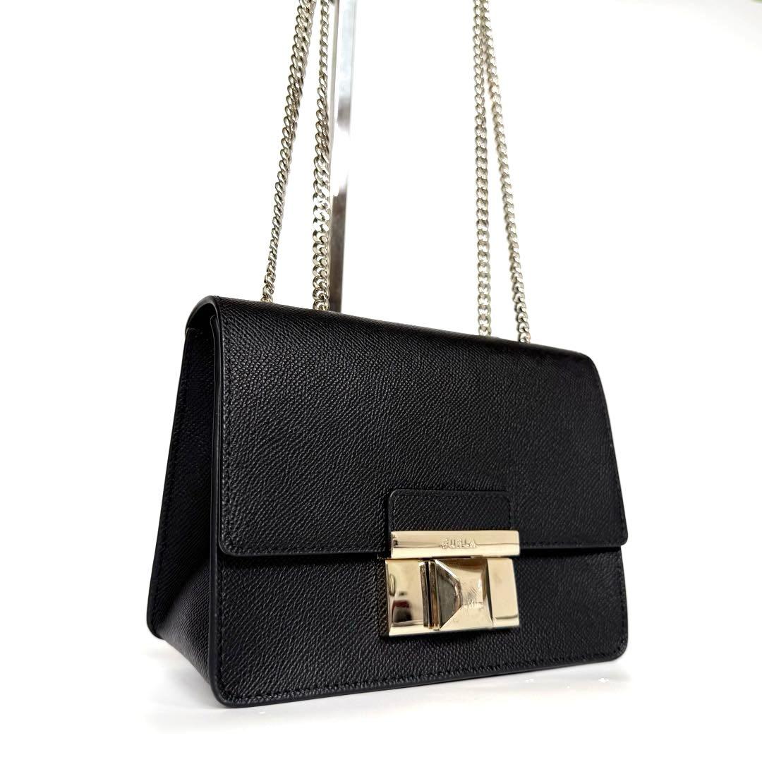 美品　FURLA VENERE Mini クロスボディ　ショルダーバッグ　肩掛け