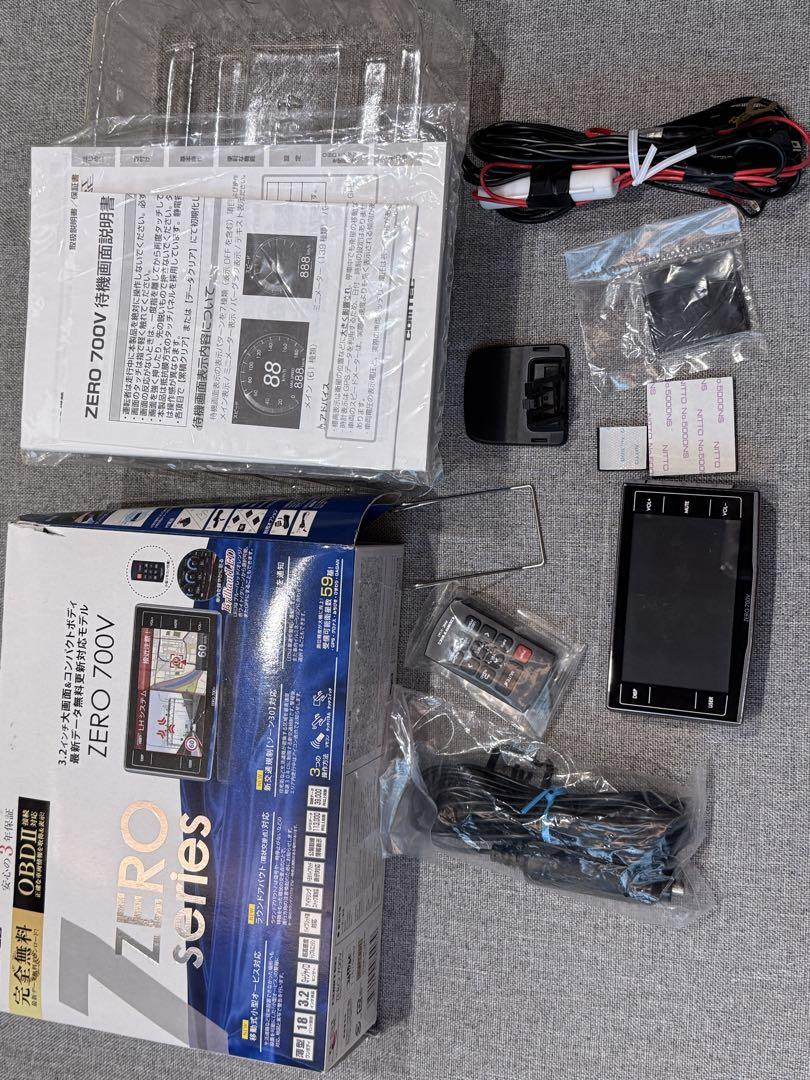 コムテック ZERO 700V レーダー探知機