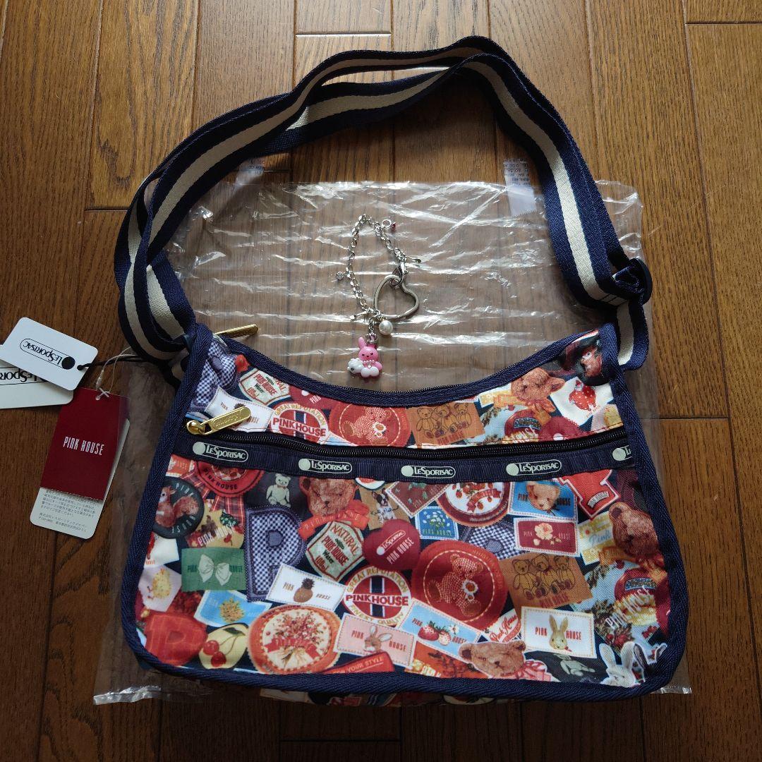 ピンクハウス★レスポートサック斜めがけバック