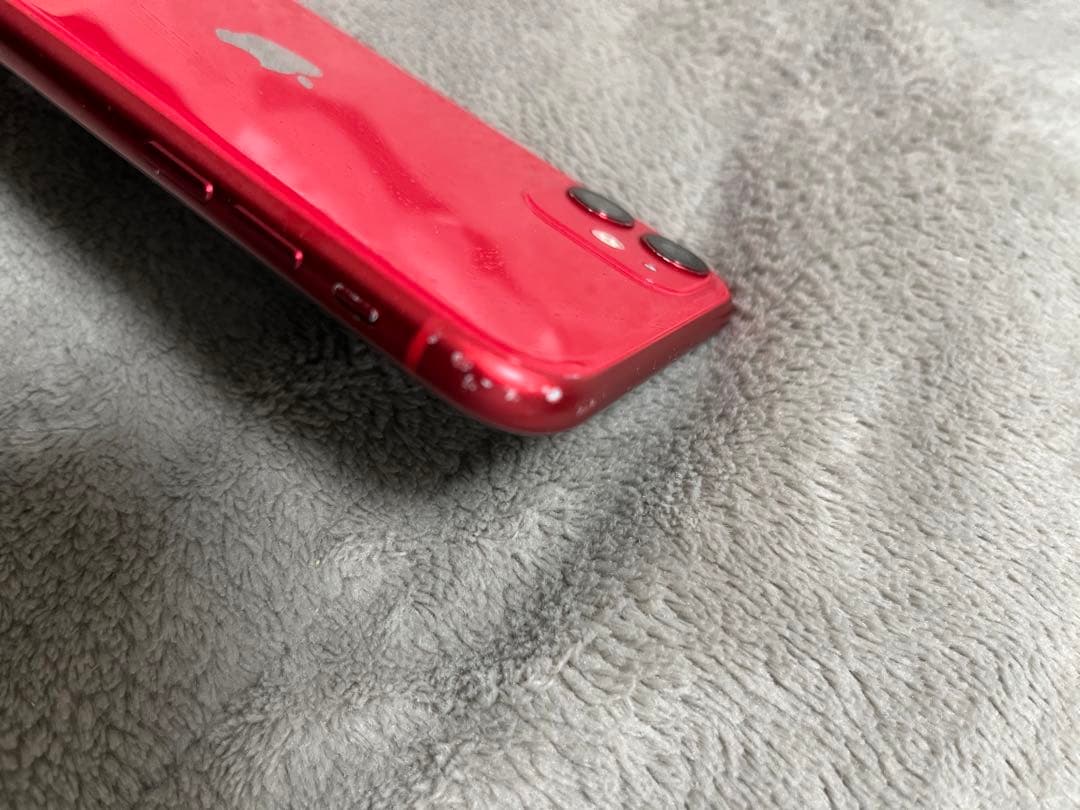 iPhone11 レッド本体 スマートフォン本体
