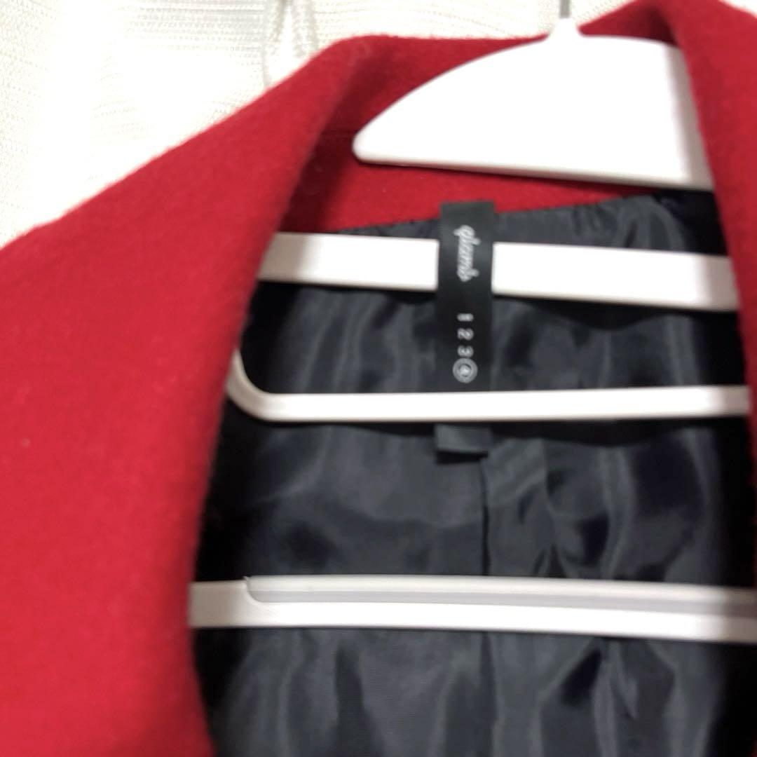 グラムgramb Ｐコート　size４赤　used