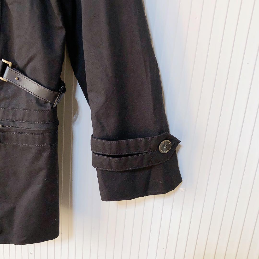 美品★ 【スキャパ】 レディース ジャケット （XL） 軍服風 大きいサイズ