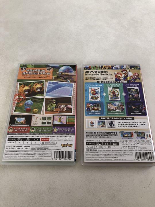 限定セール2022 NEWポケモンスナップ 2本セット qdJYT-m78858121500 スーパーマリオ3Dコレクション 品質保証SALE