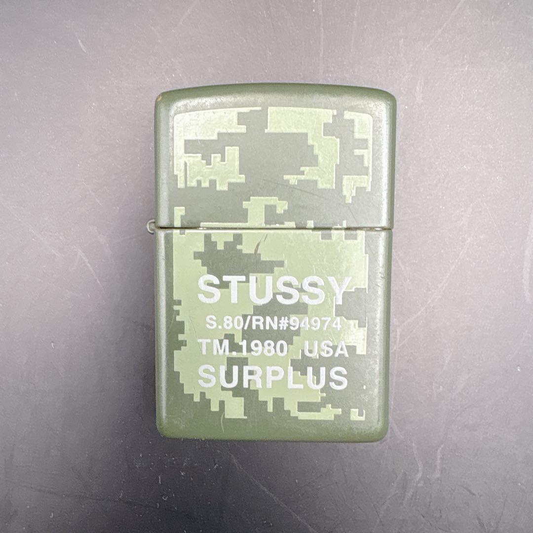 【激レア】Zippo ジッポー stussy ステューシー デジタルカモ 98年