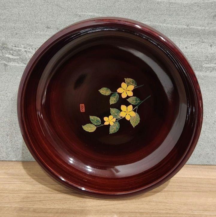 山吹 菓子鉢 菓子器 漆器 カシュー塗装