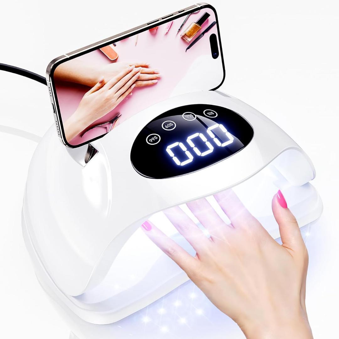 ジェルネイル ライト ネイルライト LED＆UVライト 80W・72灯