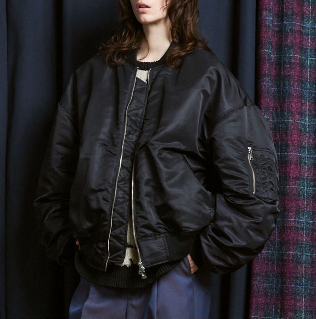 Prime-Over Nylon MA-1 Bomber Jacket