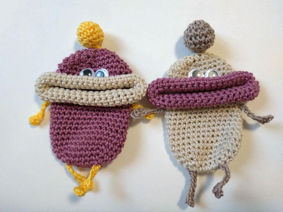 ♡ハンドメイド♡パクパクモンスター リトルモンスター キー