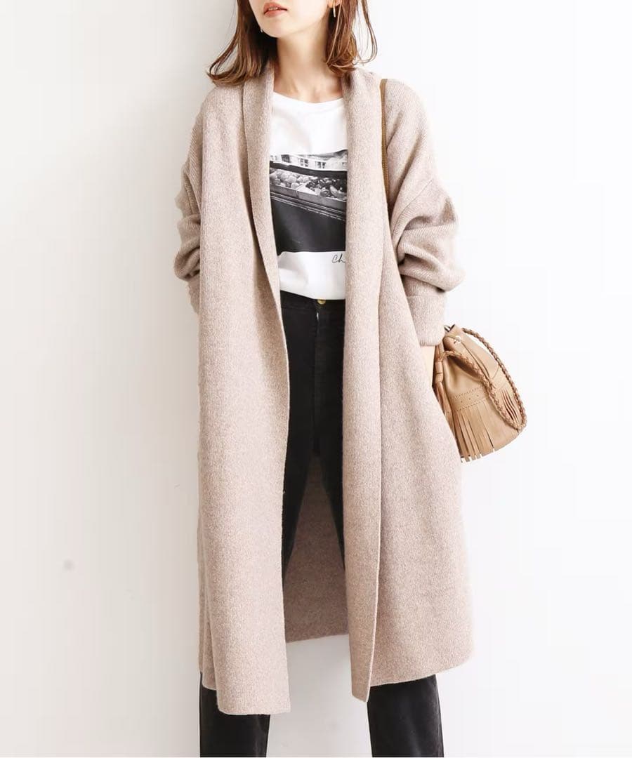 イエナ ニットガウンコート SIZE IENA